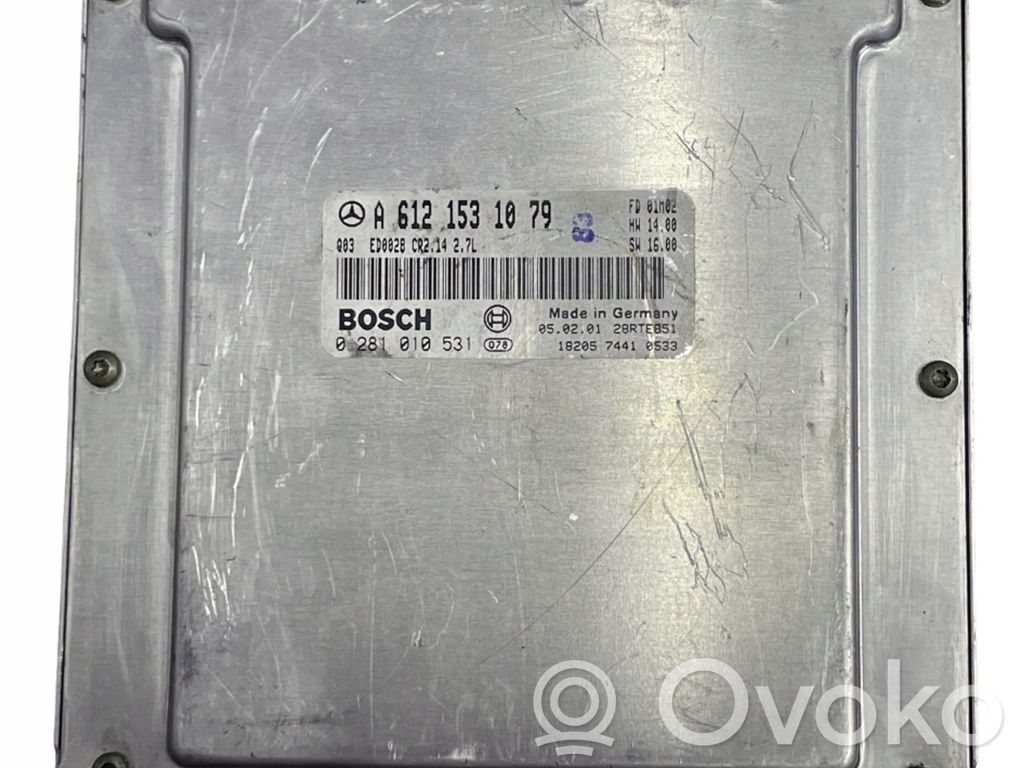 Mercedes-Benz C W203 Engine control unit/module 