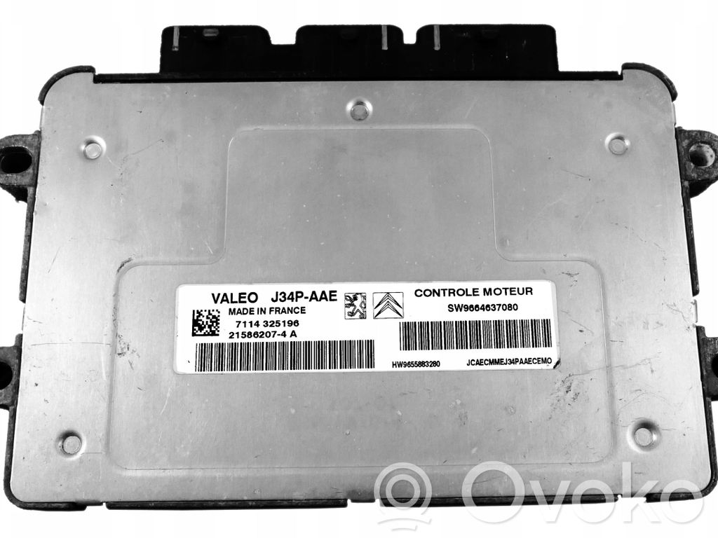 Sterownik / Moduł ECU   9664637080,21586207,9655883280