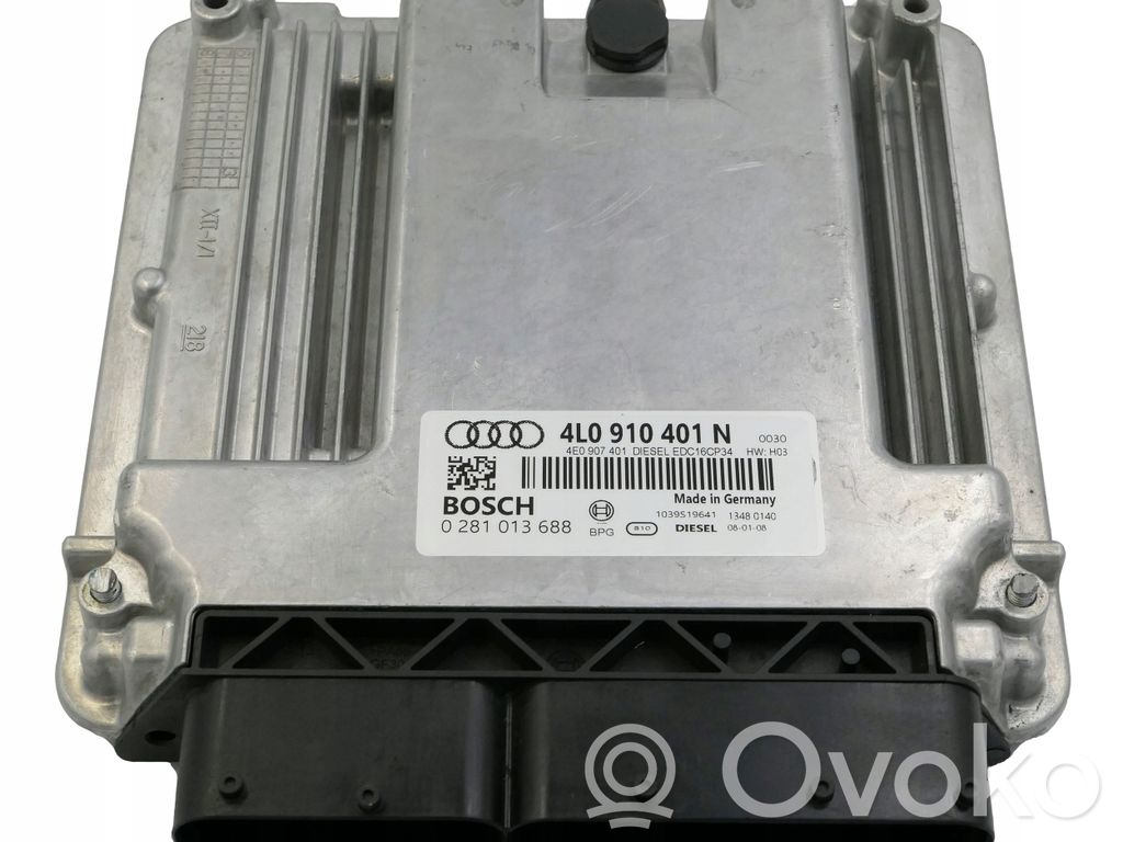Engine control unit/module   4L0910401N,0281013688