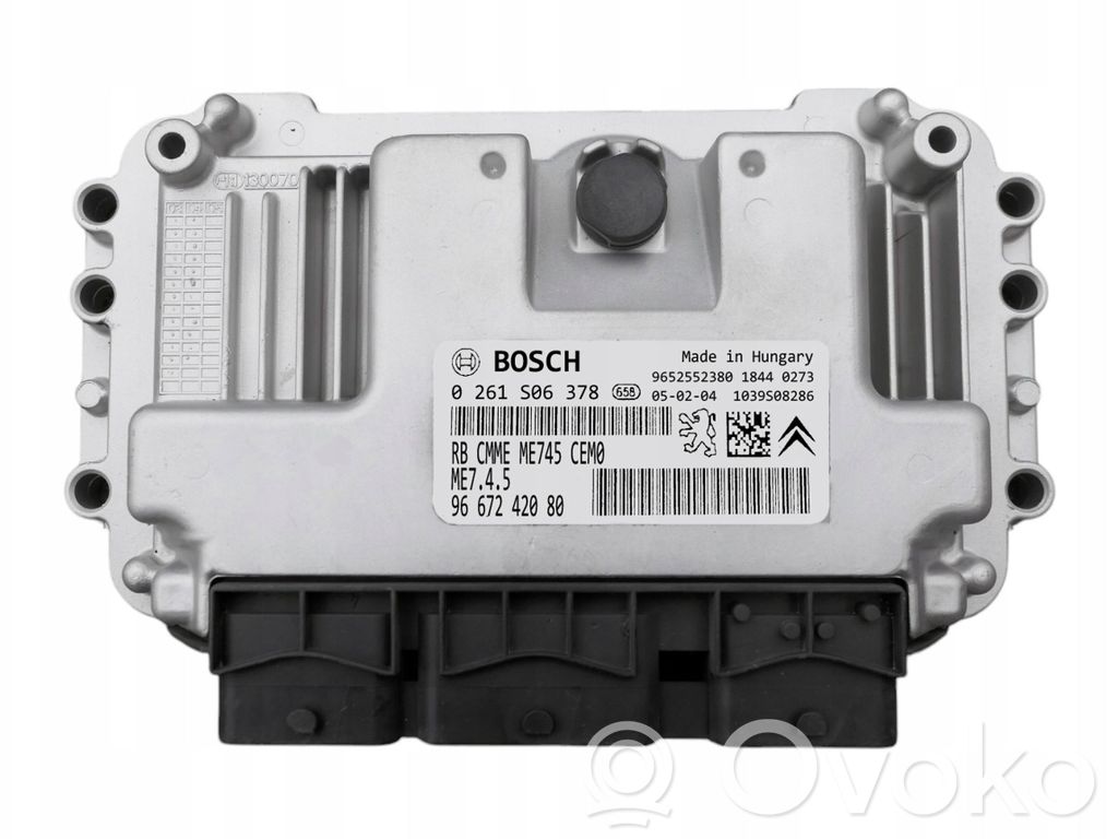 Peugeot Partner Engine control unit/module 