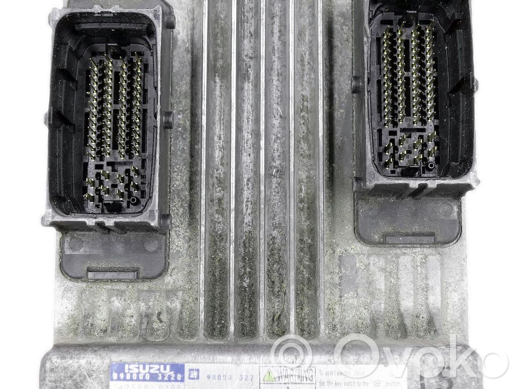 Opel Meriva A Sterownik / Moduł ECU 