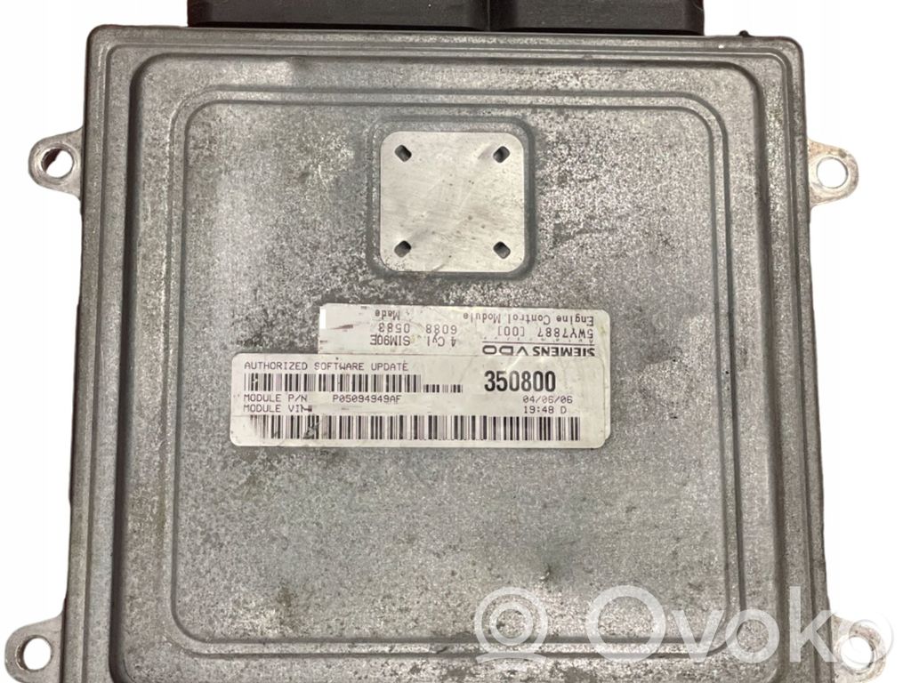 Engine control unit/module   P05094949AF,350800