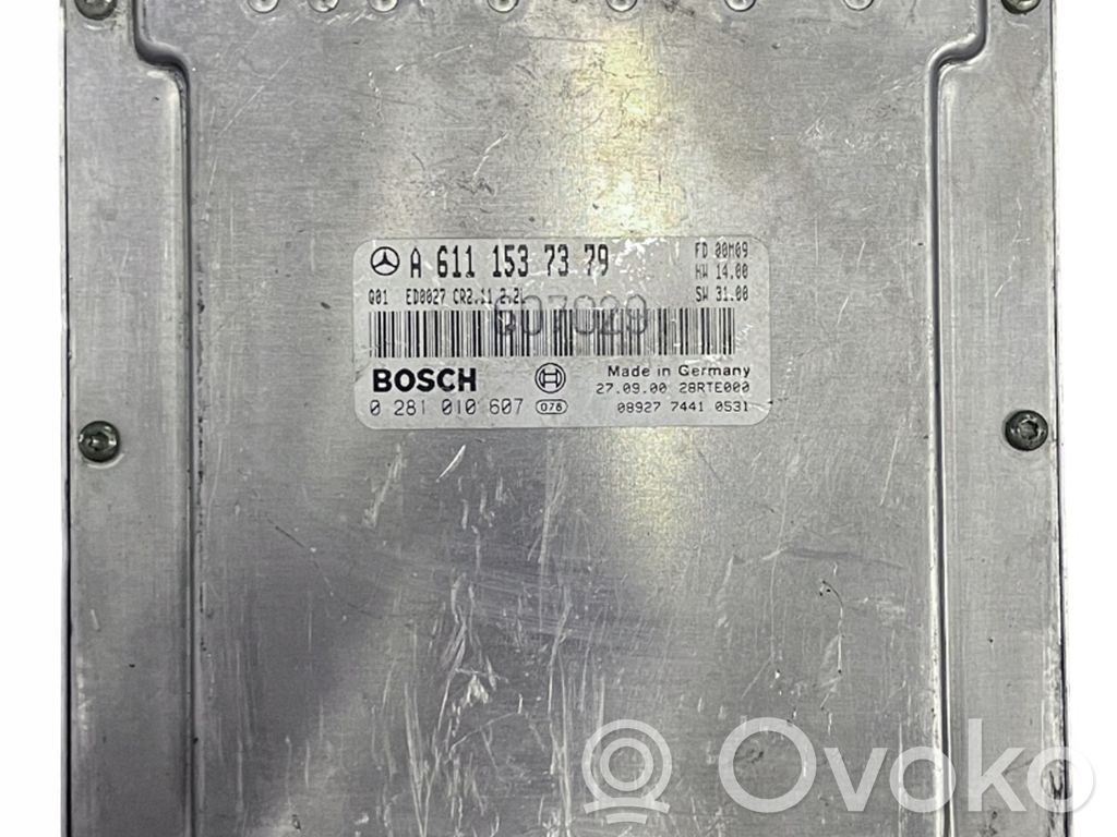Mercedes-Benz C W203 Engine control unit/module 