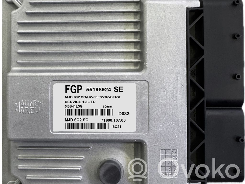Opel Astra H Engine control unit/module 