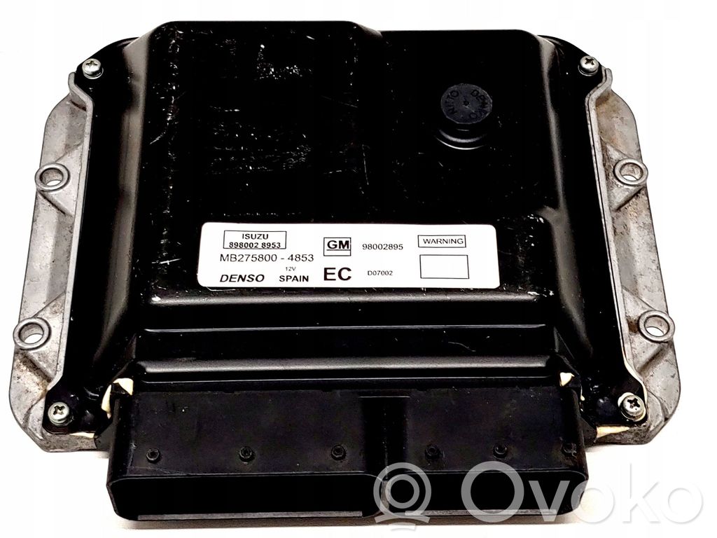 Engine control unit/module   MB275800,98002895,MB2758004853