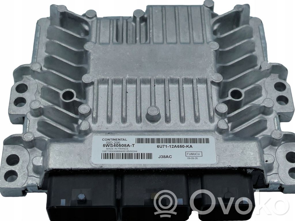 Engine control unit/module   6U7112A650KA,5WS40508AT