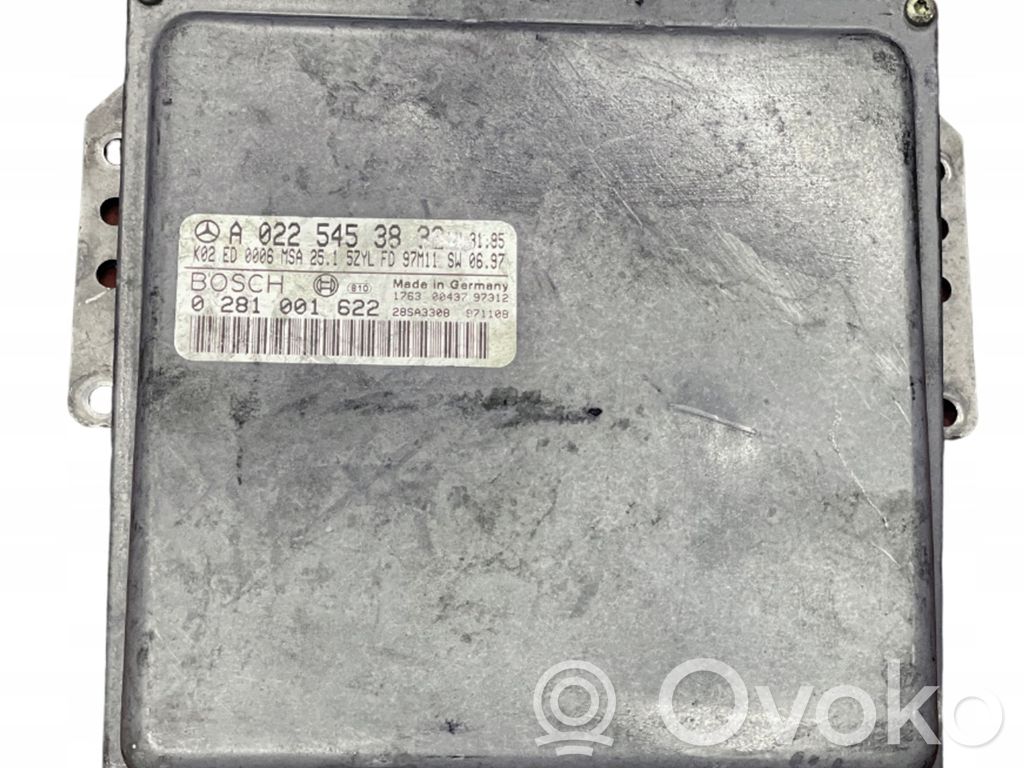 Engine control unit/module   A0225453832,0281001622