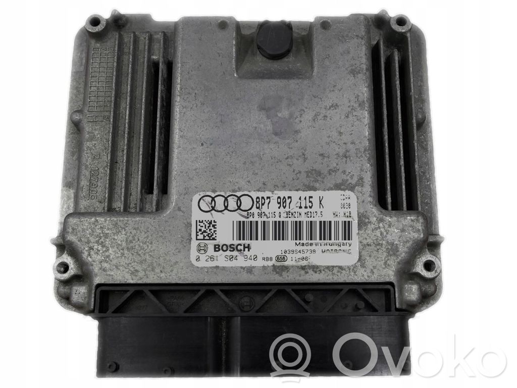 Audi A3 S3 8P Engine control unit/module 