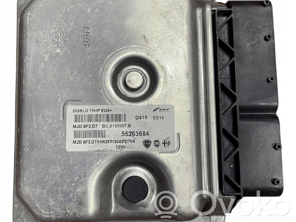 Fiat Doblo Sterownik / Moduł ECU 