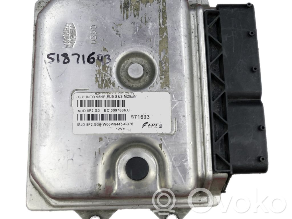 Fiat Grande Punto Engine control unit/module 