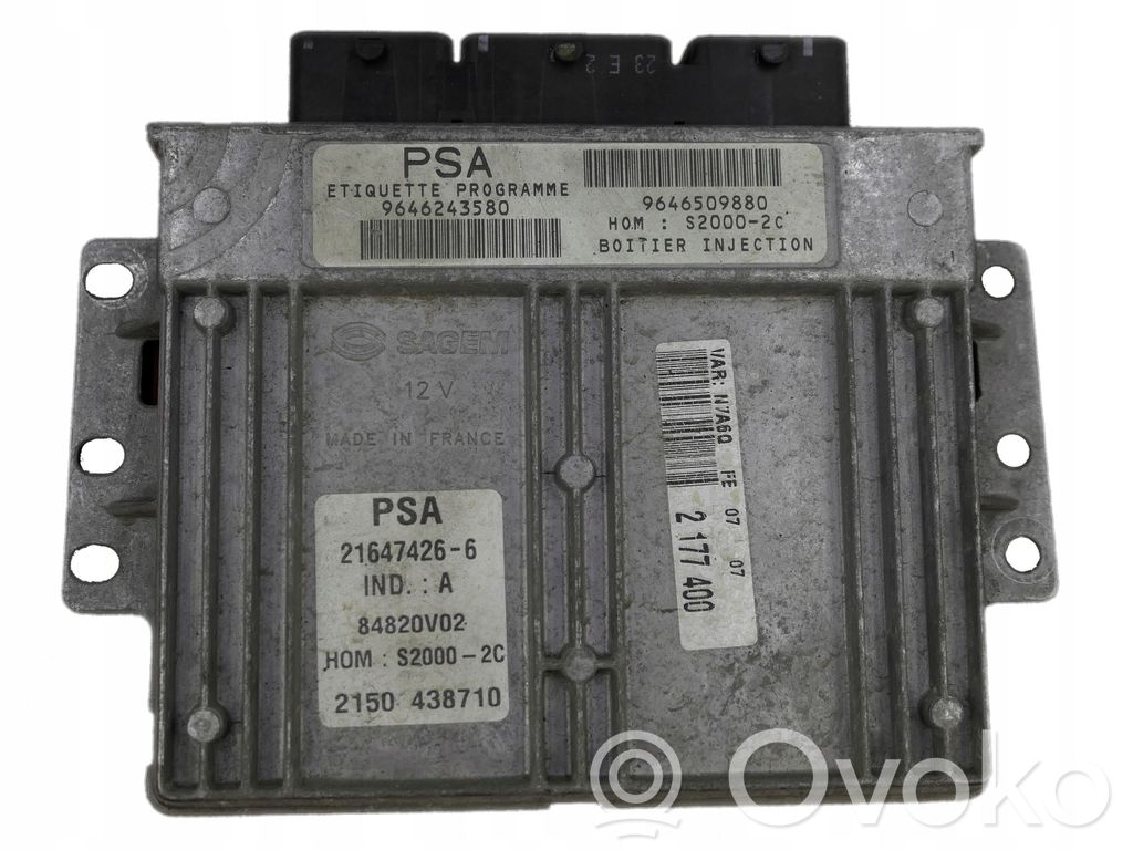 Citroen Xsara Picasso Engine control unit/module 