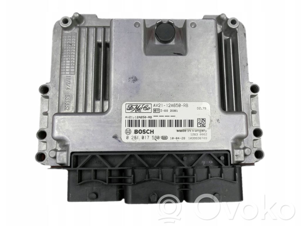 Engine control unit/module   AV2112A650RB,0281017590