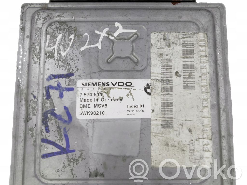BMW 3 E90 E91 Galios (ECU) modulis 
