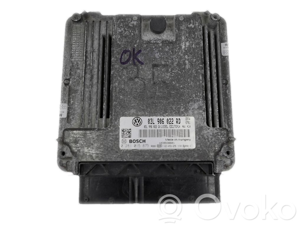 Skoda Octavia Mk2 (1Z) Engine control unit/module 
