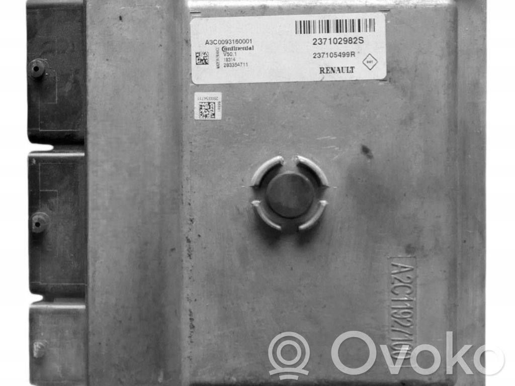 Renault Clio IV Engine control unit/module 