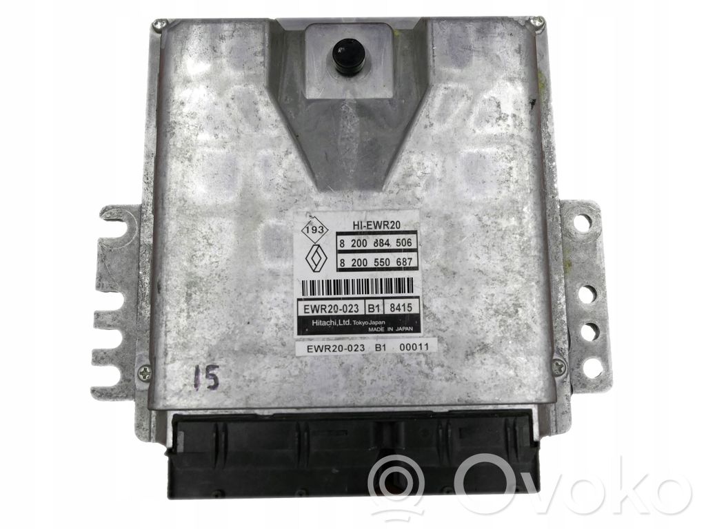 Engine control unit/module   8200884506,EWR20
