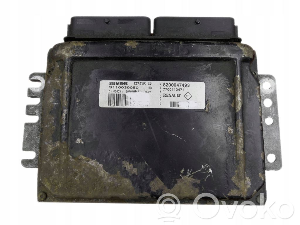 Engine control unit/module   8200047493,S110030050,S110030050B