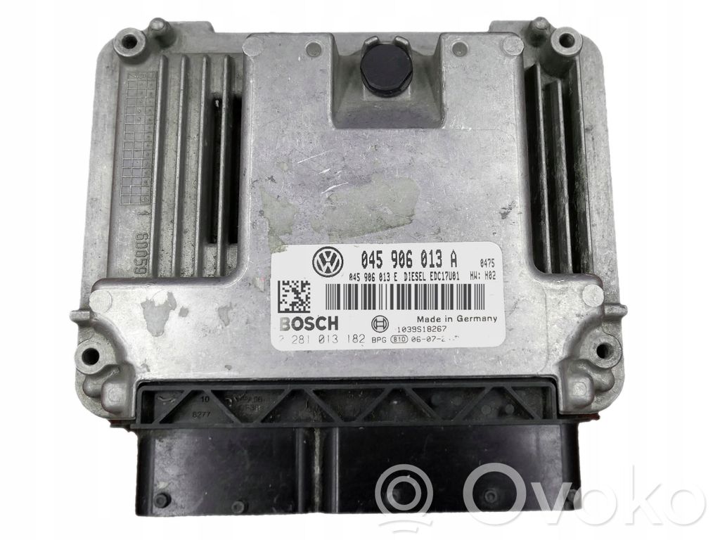 Engine control unit/module   045906013A,0281013182