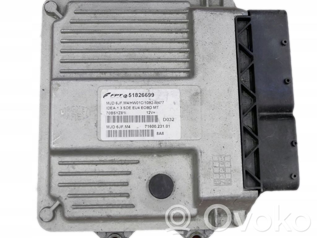 Fiat Idea Engine control unit/module 