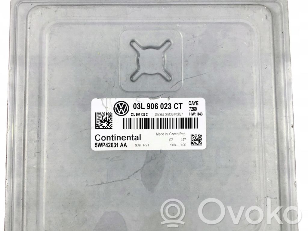 Volkswagen Golf VI Engine control unit/module 
