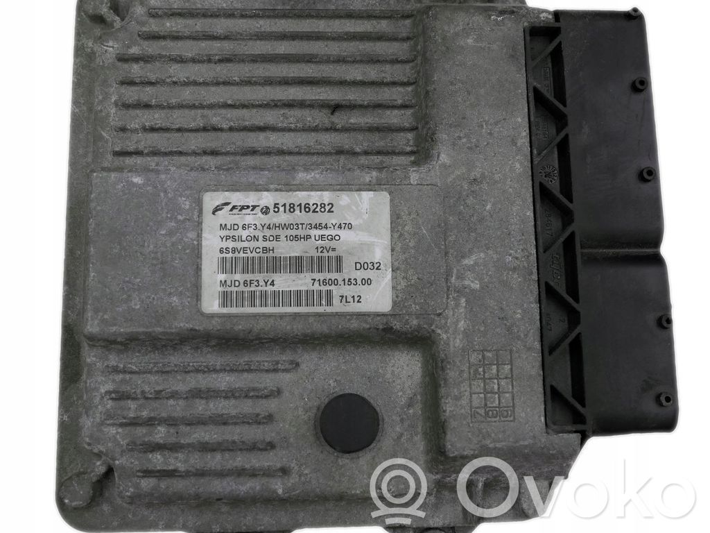 Lancia Ypsilon Engine control unit/module 