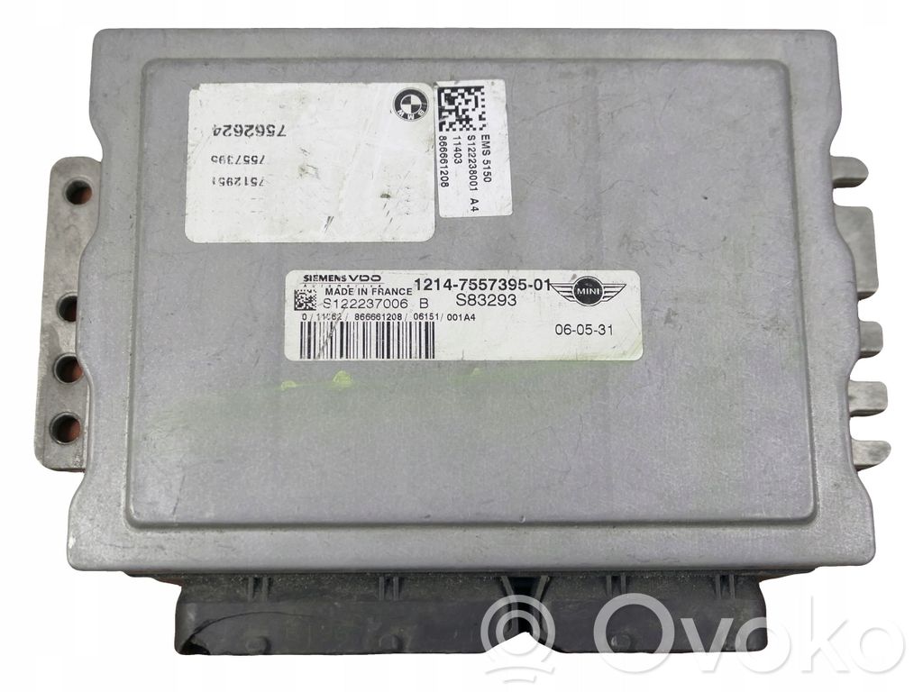 Mini One - Cooper Coupe R56 Sterownik / Moduł ECU 