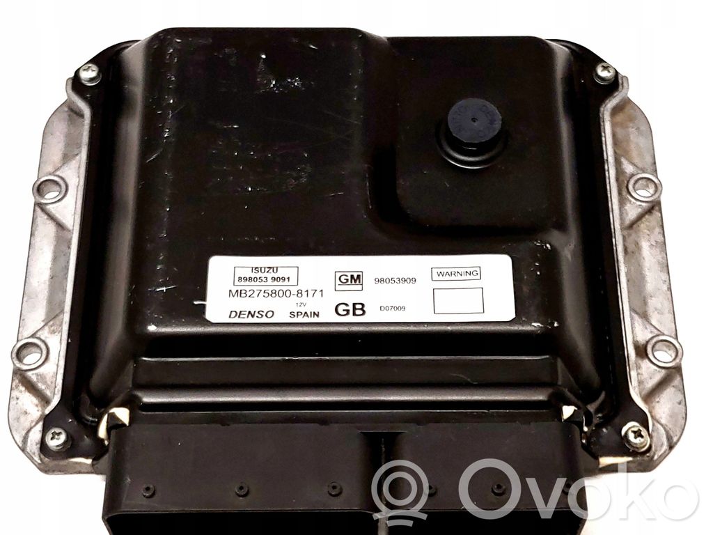 Engine control unit/module   MB2758008171,98053909