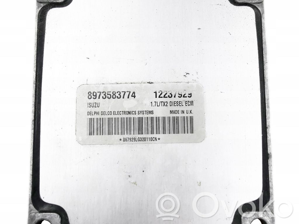 Opel Corsa C Engine control unit/module 