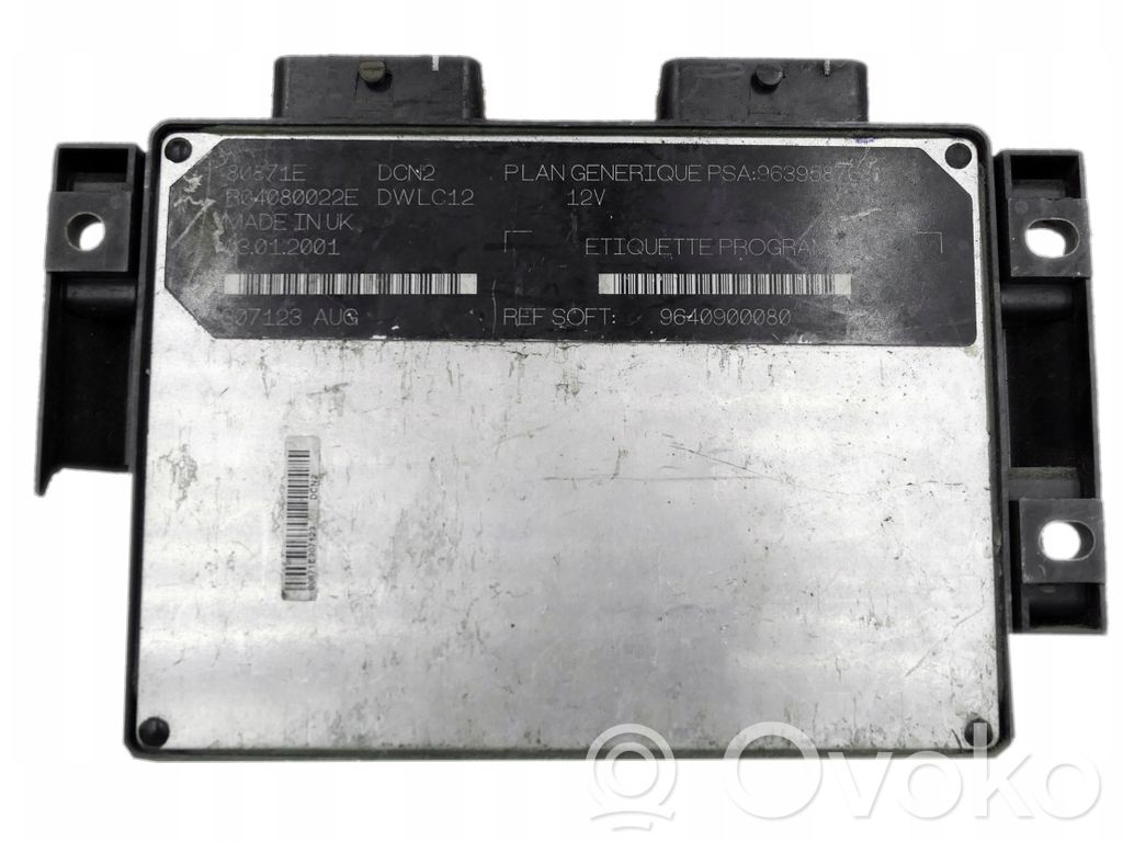 Peugeot 306 Engine control unit/module 