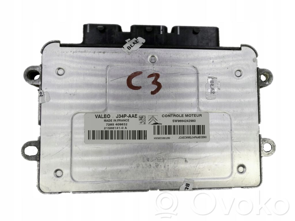 Citroen Berlingo Engine control unit/module 
