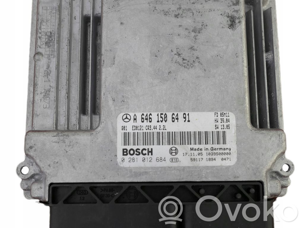 Mercedes-Benz E W211 Engine control unit/module 