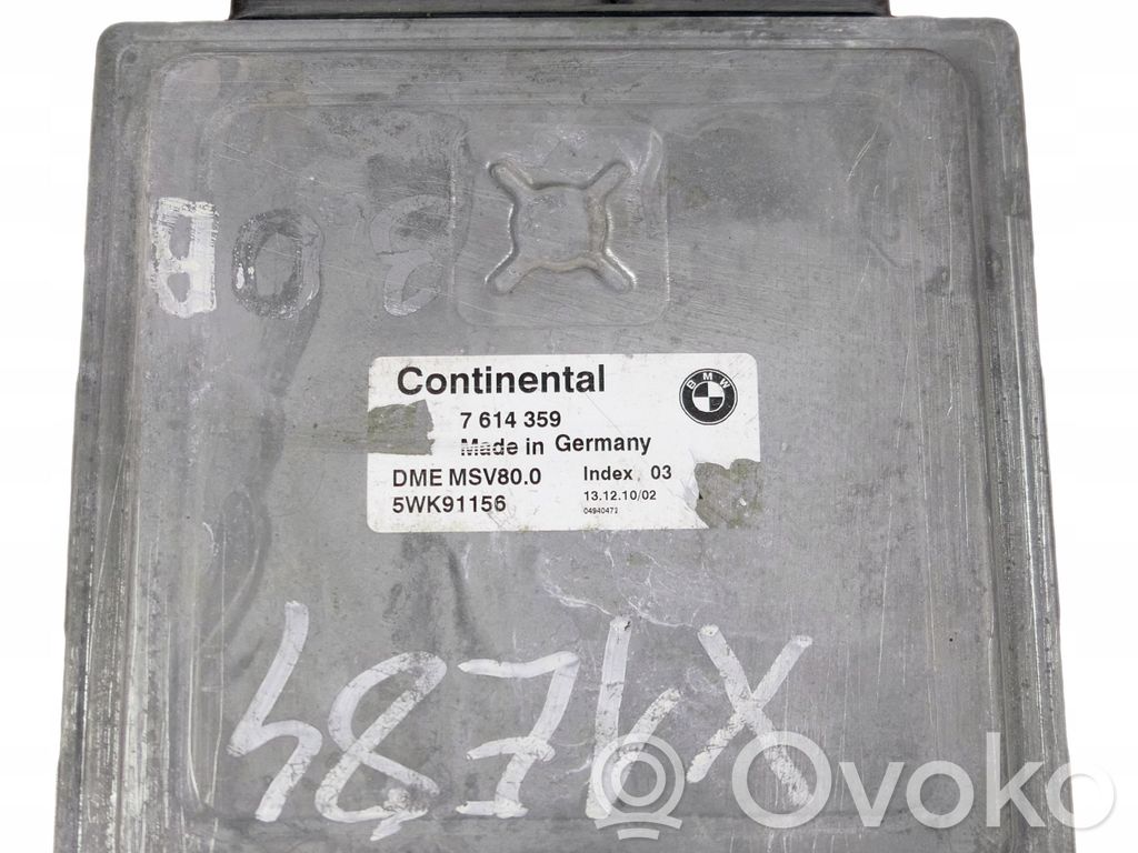 BMW 3 E90 E91 Engine control unit/module 