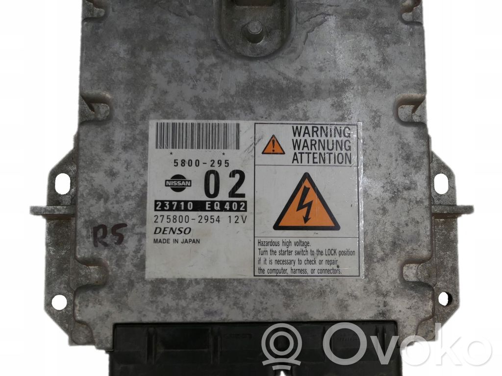Engine control unit/module   23710EQ402,2758002954,5800295