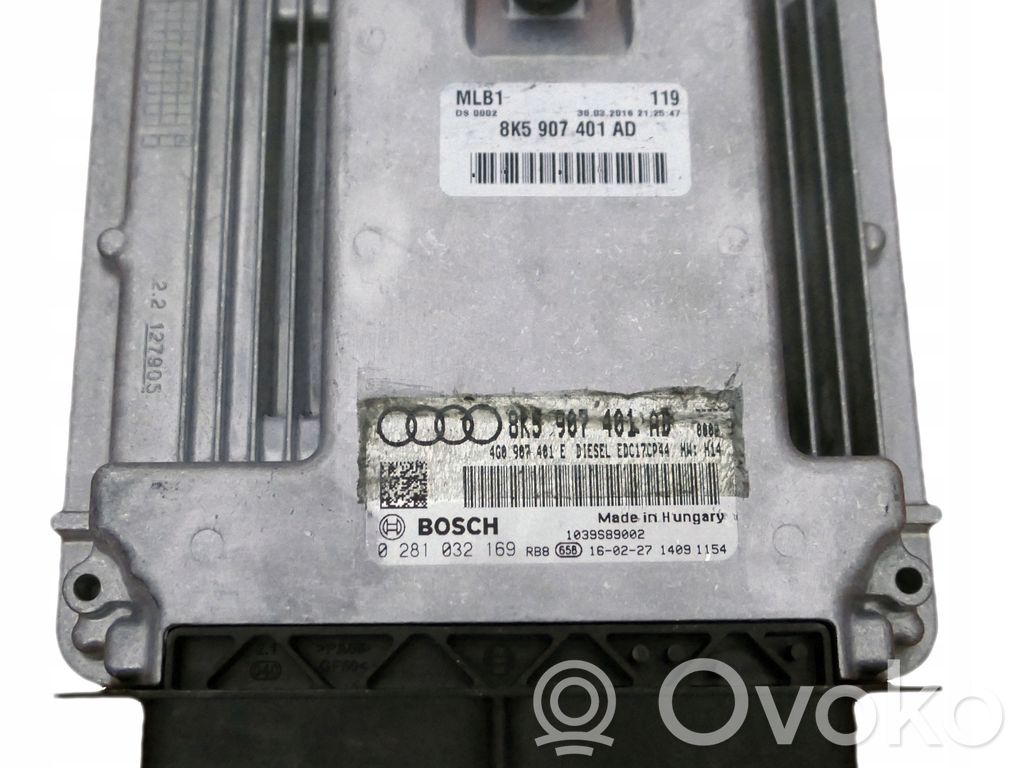Audi Q5 SQ5 8R Engine control unit/module 