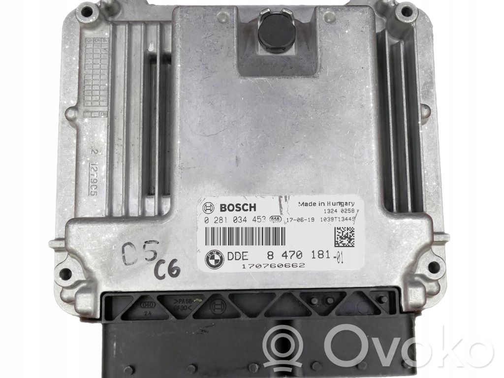 Engine control unit/module   8470181,0281034453