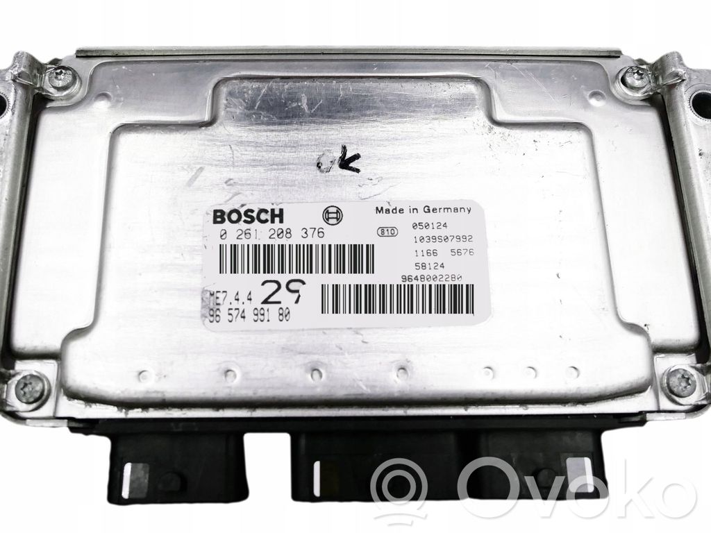 Engine control unit/module   9657499180,0261208376