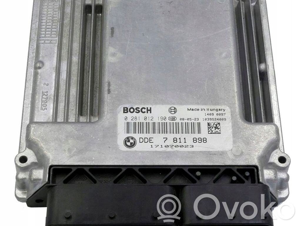 Engine control unit/module   7811898,0281012190