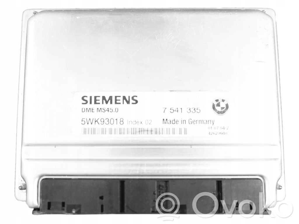 BMW Z4 E85 E86 Engine control unit/module 