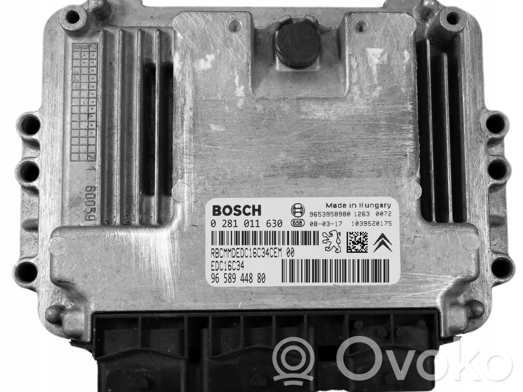 Citroen C4 I Engine control unit/module 