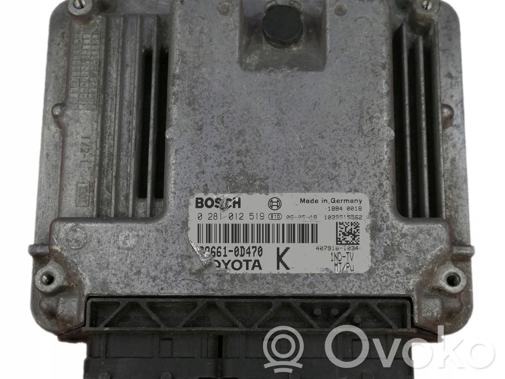 Engine control unit/module   0281012519,896610D470