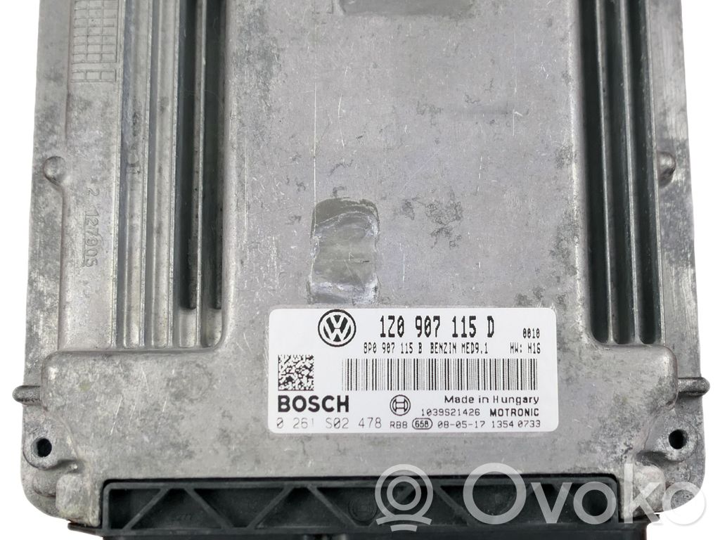 Skoda Octavia Mk2 (1Z) Engine control unit/module 