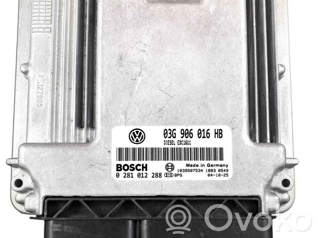Seat Altea Engine control unit/module 