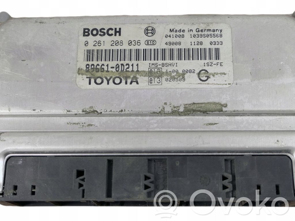 Toyota Yaris Engine control unit/module 