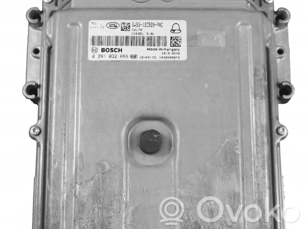 Engine control unit/module   0281032668,12C520