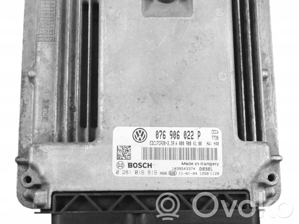 Volkswagen Crafter Engine control unit/module 