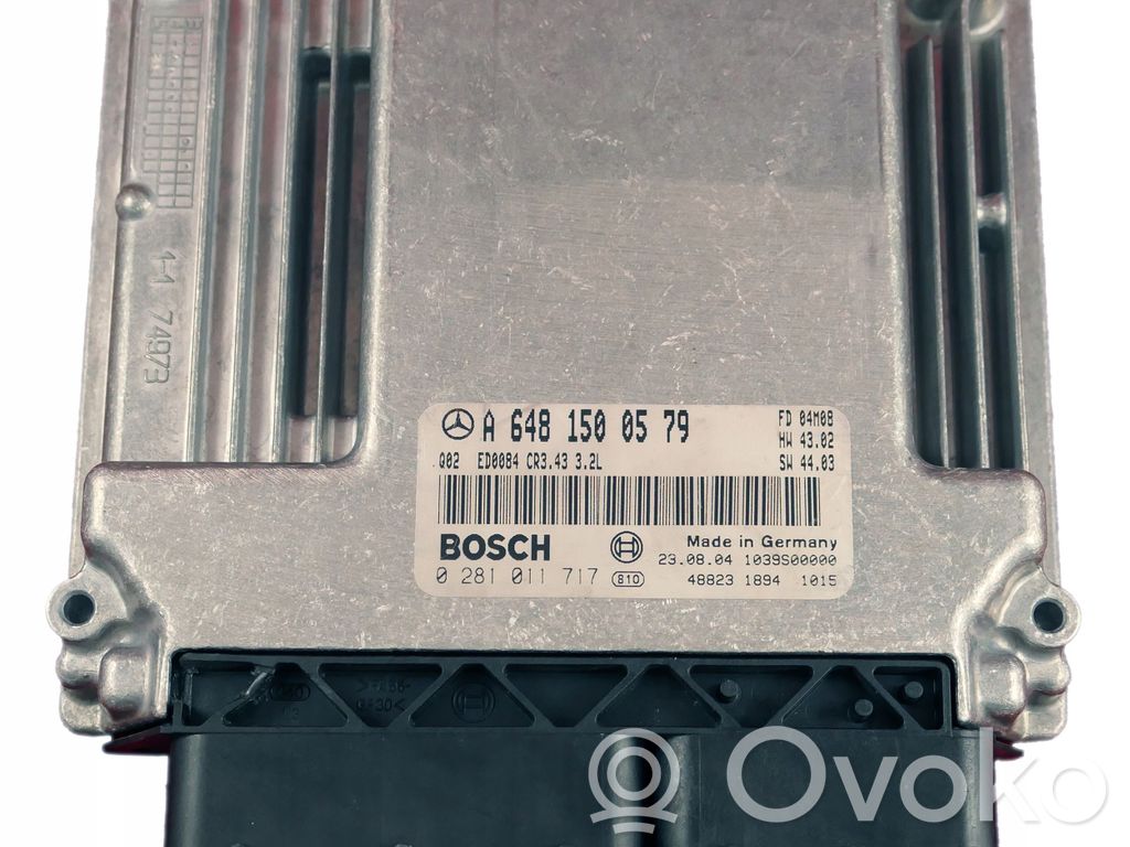 Mercedes-Benz E W211 Sterownik / Moduł ECU 