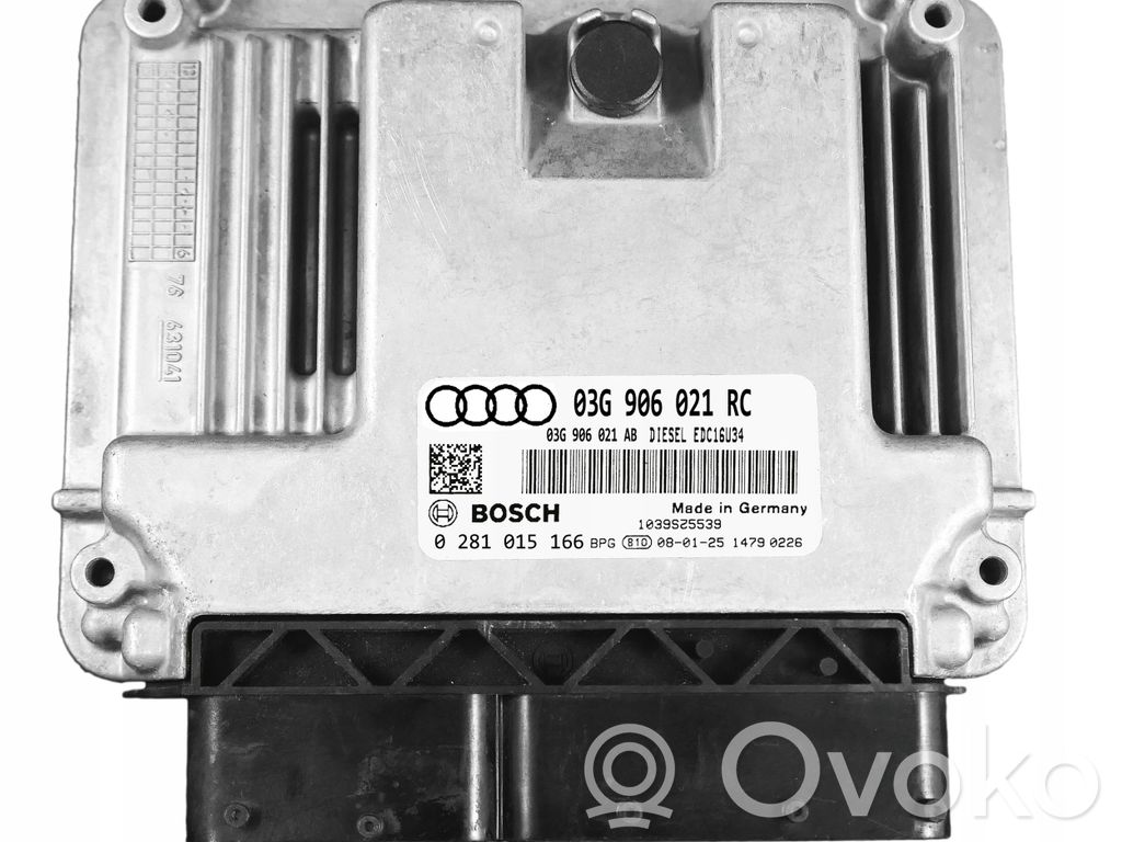 Audi A3 S3 8P Engine control unit/module 