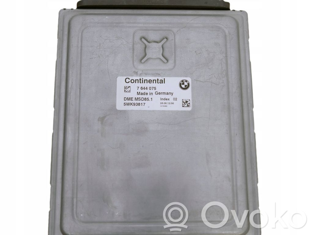 BMW X6 E71 Sterownik / Moduł ECU 