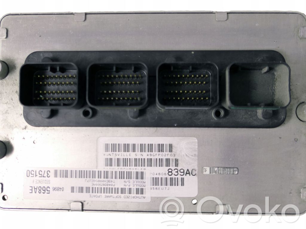 Dodge Charger Unidad de control/módulo del motor 