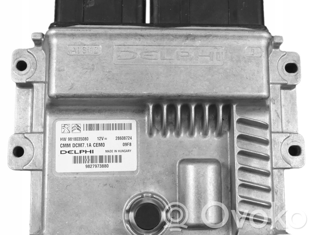 Citroen DS7 Crossback Engine control unit/module 